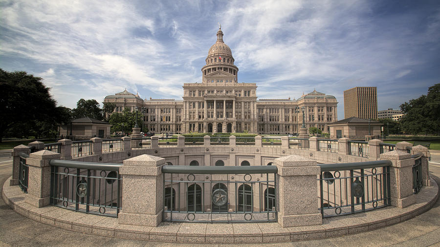 Landmark Photograph - Texas State Capitol IV by Joan Carroll