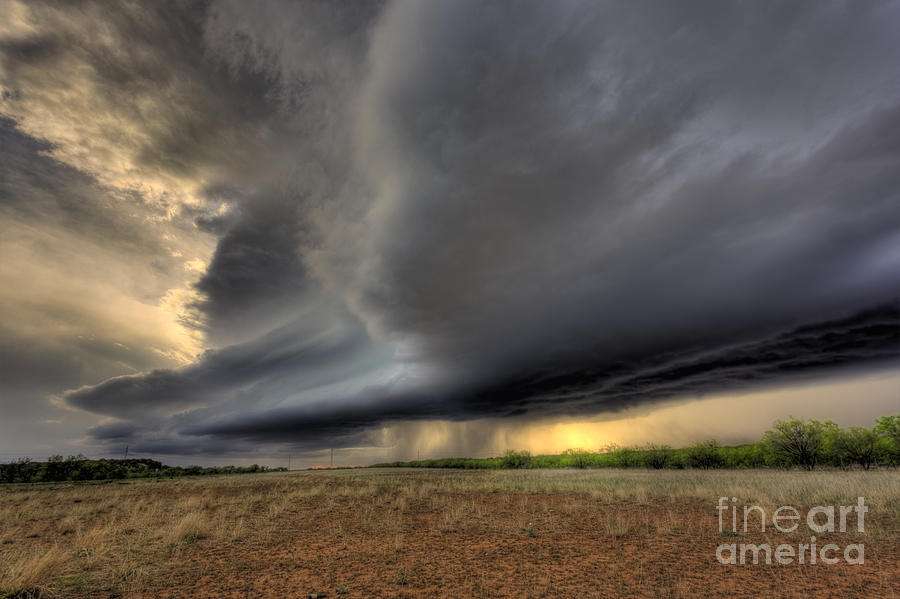 Spring Photograph - Texas Storm by Jeremy Holmes
