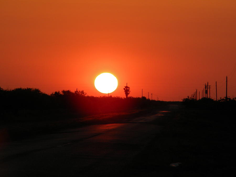 Texas Sunset Photograph by James Petersen