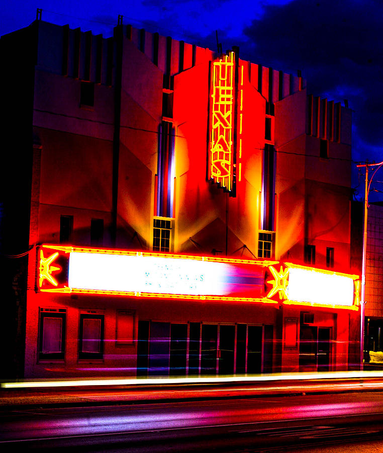 Sweetwater Photograph - Texas Theater by Ryan Dove