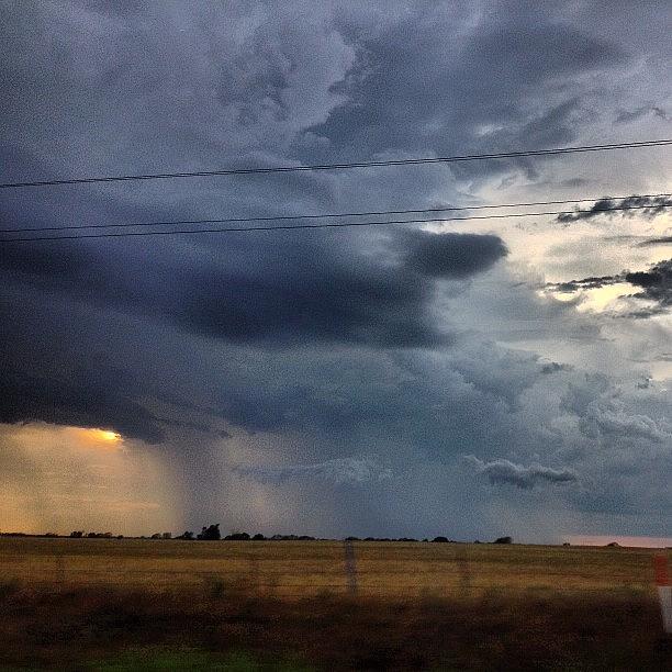 Texas Thunderstorm Photograph by Dana Coplin