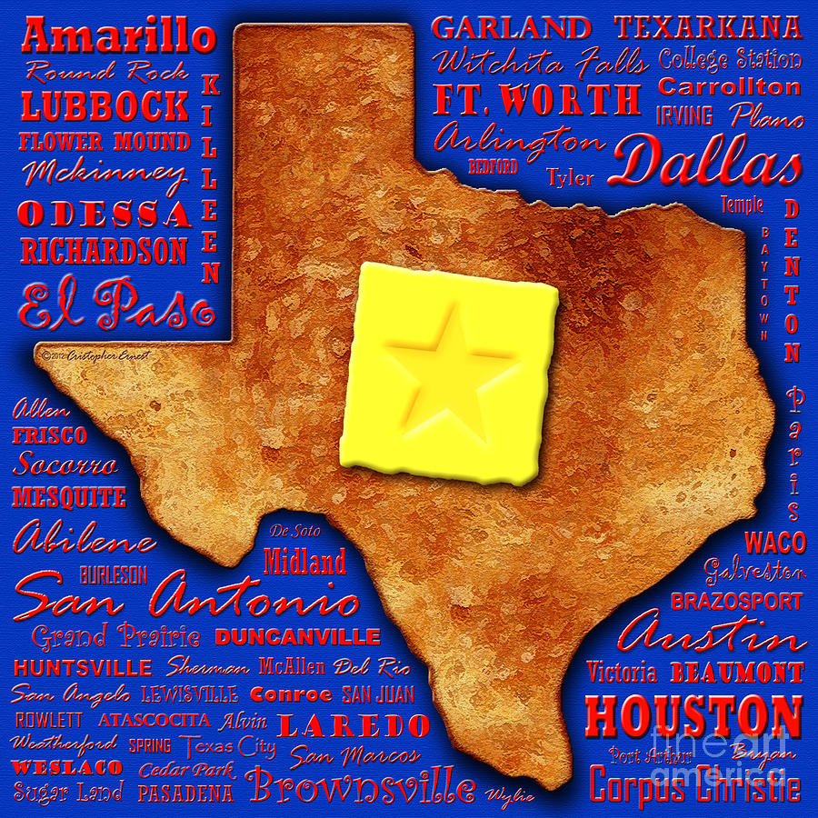 Texas Toast Digital Art by Cristophers Dream Artistry