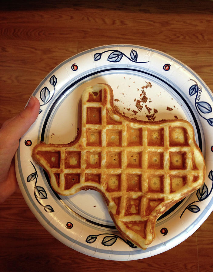 Texas Waffle Photograph by Jenny Wymore - Sunkissed Photography