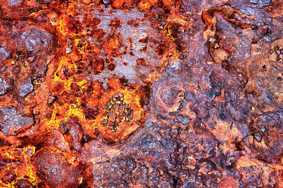 Rust Texture Photograph by John Swartz