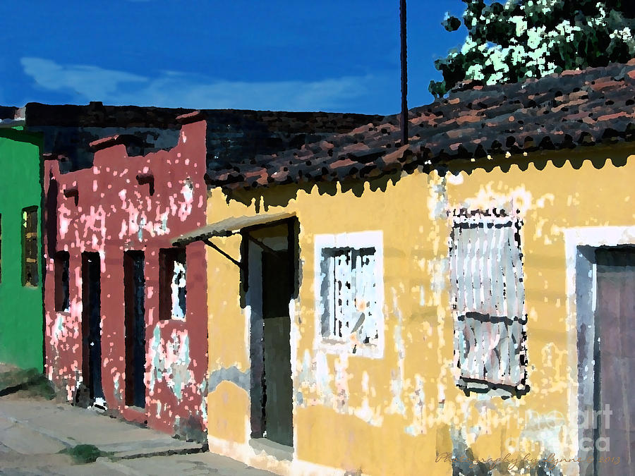 Textured - City In Mexico Photograph