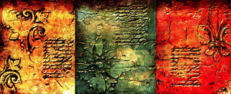 Textured Painting Fine Art Print Painting