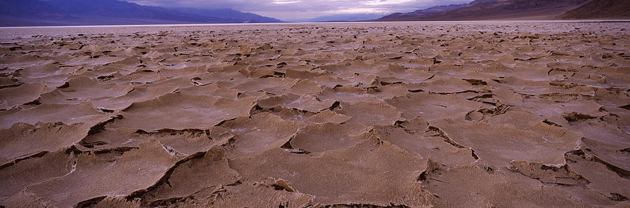 Death Valley National Park Photograph - Textured Salt Flats, Death Valley by Panoramic Images