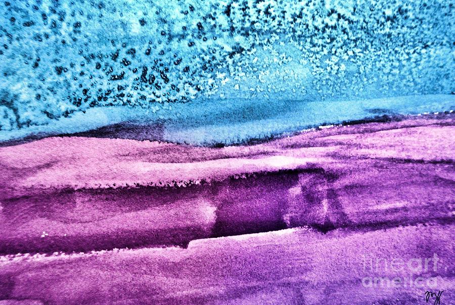 Textured Sea Abstract Photograph by Marsha Heiken