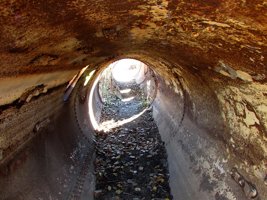 Textured Tunnel Photograph by Kimberly Mackowski