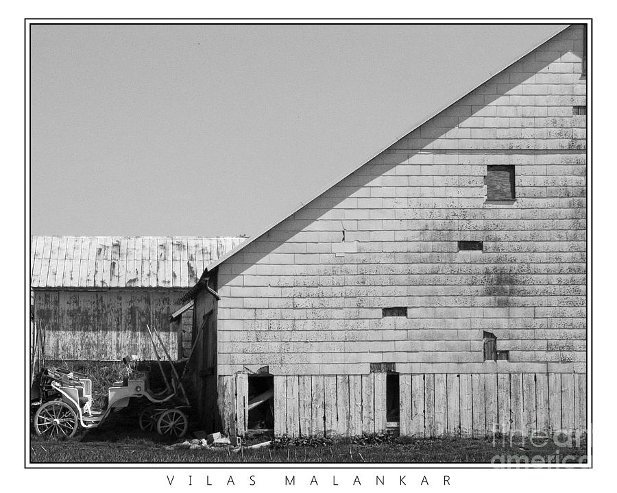 Textures of the Barn Photograph by Vilas Malankar