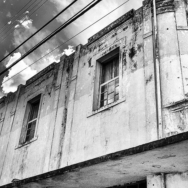 Architecture Photograph - Texturised, Brazil by Aleck Cartwright