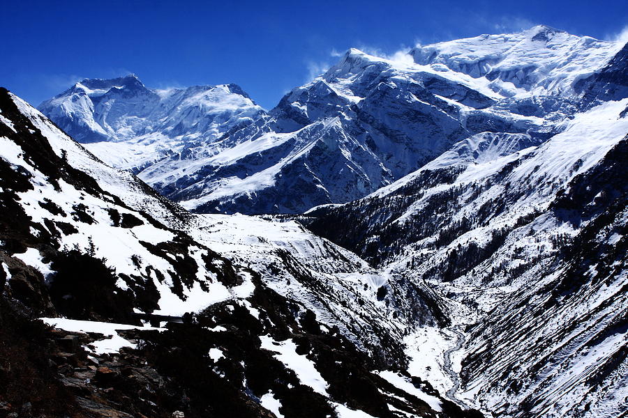 The Annapurna Circuit - The Himalayas Photograph by Aidan Moran