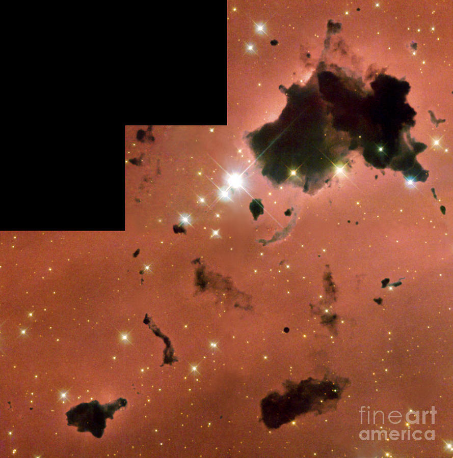 Thackerays Globules In Ic 2944 Photograph by Science Source
