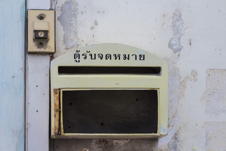 Thai Mailbox Photograph by Georgia Clare