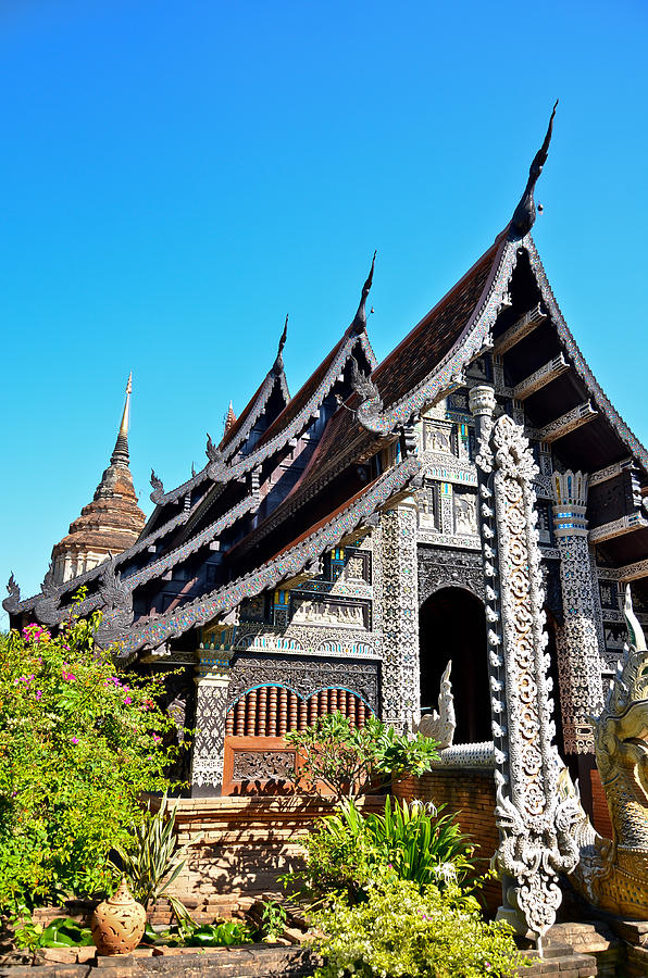 Architecture Photograph - THAILAND temple  by Keerati Preechanugoon