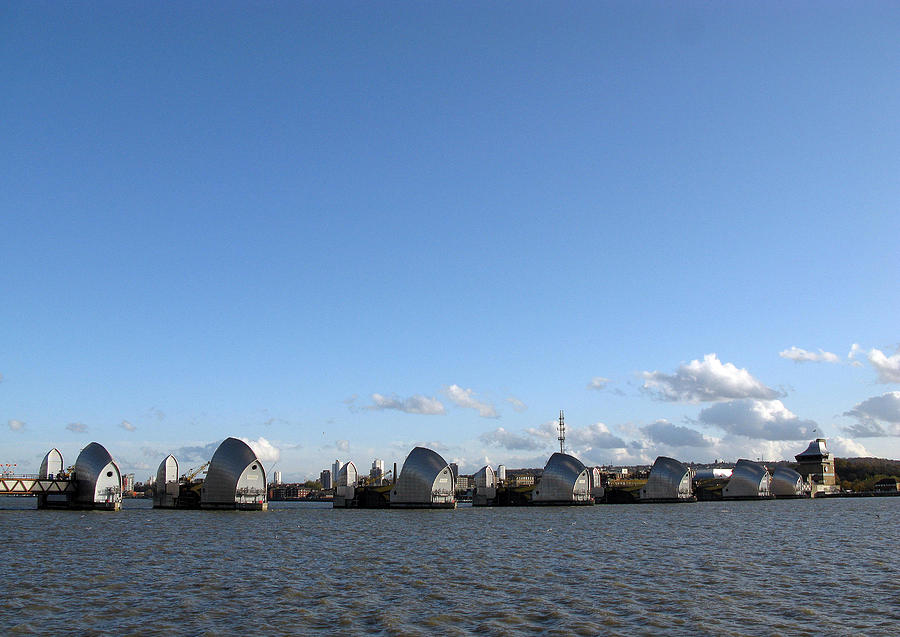 Thames Barrier Photograph by Helene U Taylor