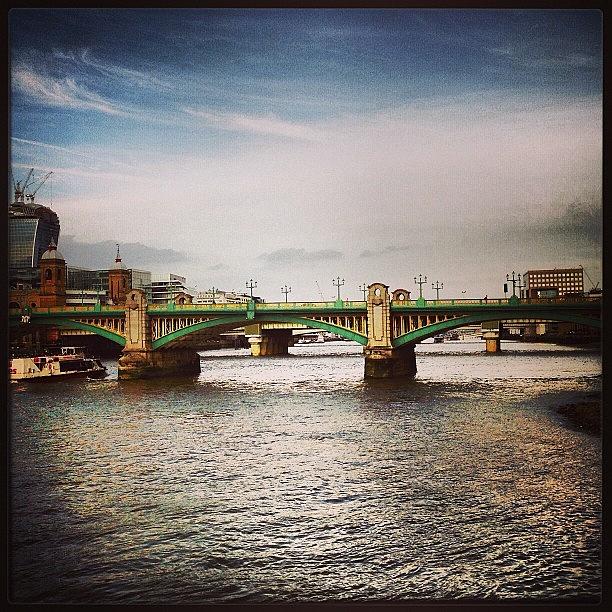 London Photograph - Thames River #london by Mary Ann Reilly