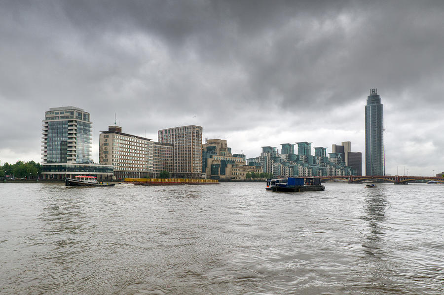 Thames riverboat  Photograph by Gary Eason