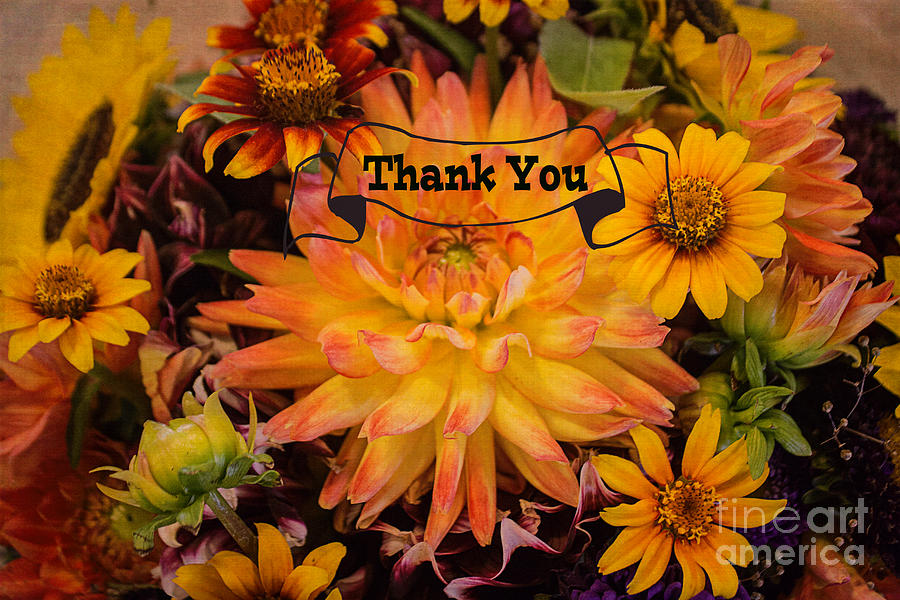Thank You Bouquet Photograph by Arlene Carmel