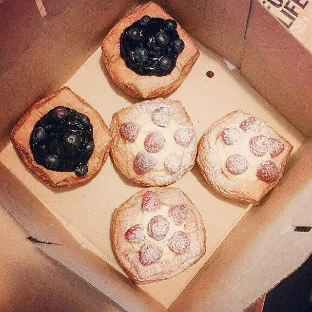 Birthday Photograph - Thank You Wami For The Pastries 💜 by TC Li