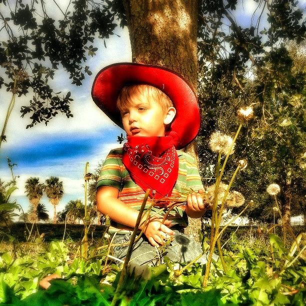 Thankful For My Precious Little Cowboy Photograph by Megan Cantrelle