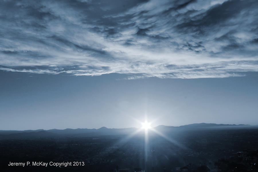 Thanksgiving Sunrise Mount Soledad  Photograph by Jeremy McKay