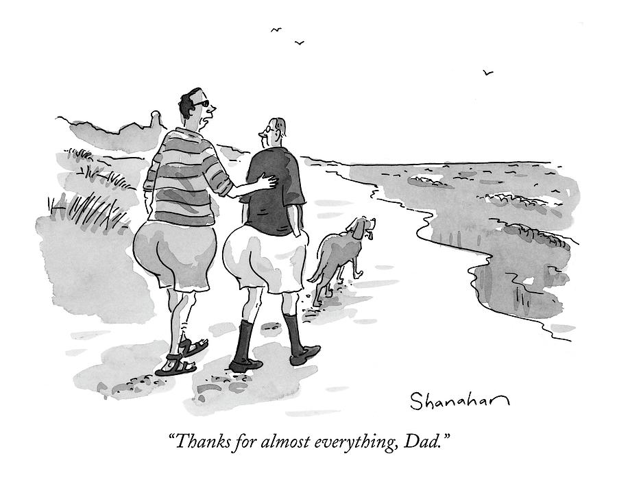 Thanks For Almost Everything Drawing by Danny Shanahan Thanks For Almost Everything Drawing by Danny Shanahan