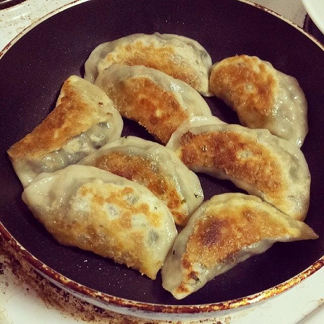 Dumplings Photograph - Thanks Mom #veggiedumplings #veggie by Crystal Chloe