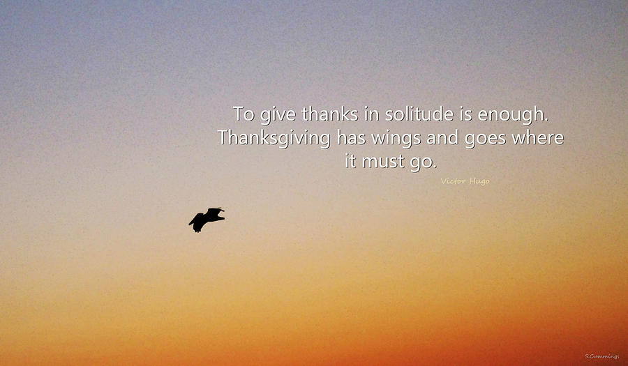 Thank You Painting - Thanksgiving Solitude Prayer - Inspiration Art by Sharon Cummings Thank You Painting - Thanksgiving Solitude Prayer - Inspiration Art by Sharon Cummings