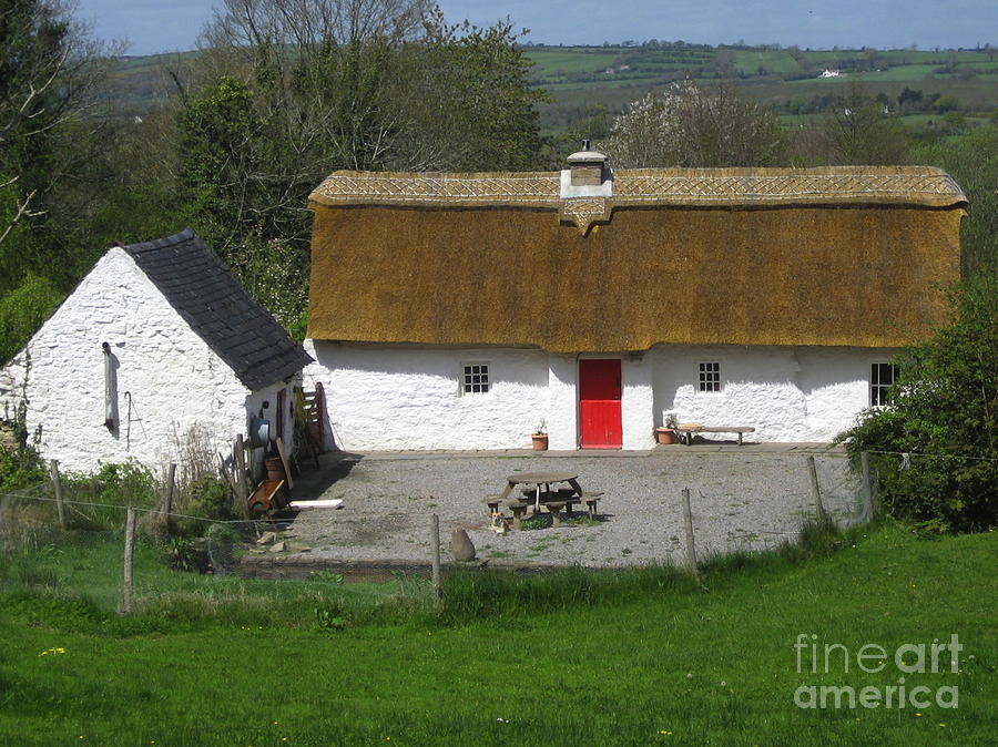Thatched Cottage Photograph by Suzanne Oesterling