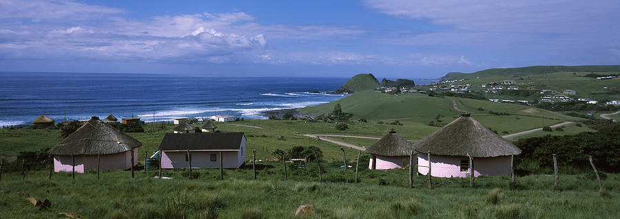 Thatched Roofed Rondawel Huts Photograph by Panoramic Images