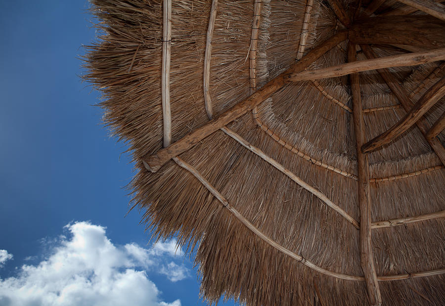 Thatched Umbrella Photograph by Kyle Lee