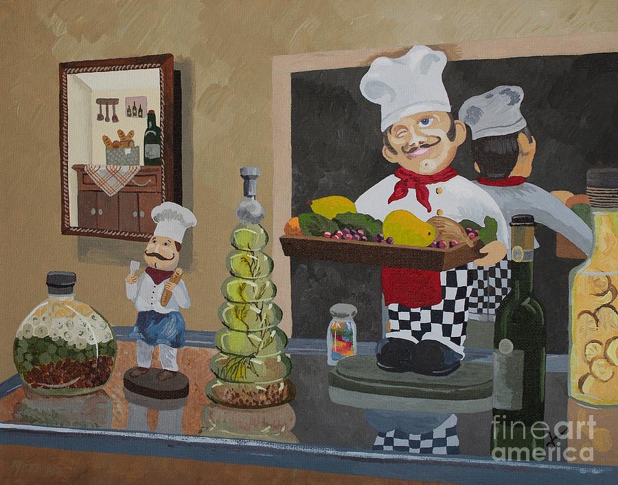 Still Life Painting - Thats Amore I - When The Moon Hits Your Eye by Jennifer Donald Still Life Painting - Thats Amore I - When The Moon Hits Your Eye by Jennifer Donald