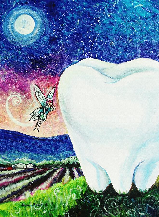 Thats No Baby Tooth Painting by Shana Rowe Jackson