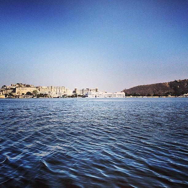 Boat Photograph - Thats Udaipur Lake For You by Rachit Hirani