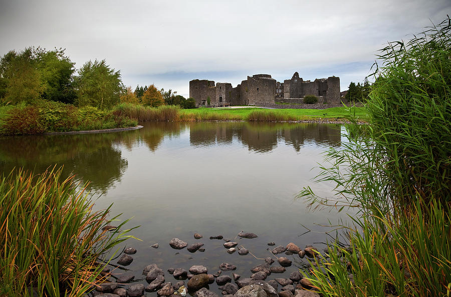 Castle Photograph - The 13th Century Anglo-norman Roscommon by Panoramic Images
