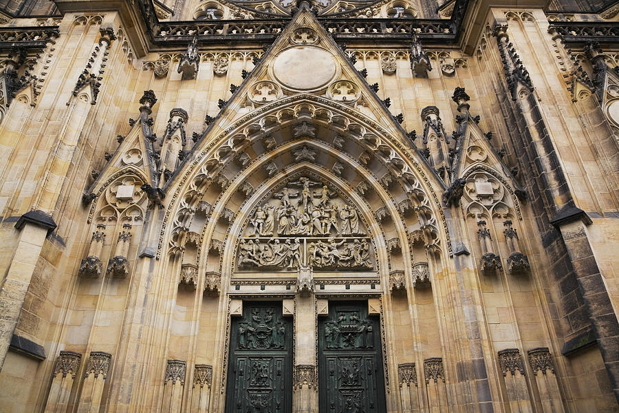 The 14th Century Gothic Style Facade Of Photograph by Perry Mastrovito / Design Pics The 14th Century Gothic Style Facade Of Photograph by Perry Mastrovito / Design Pics