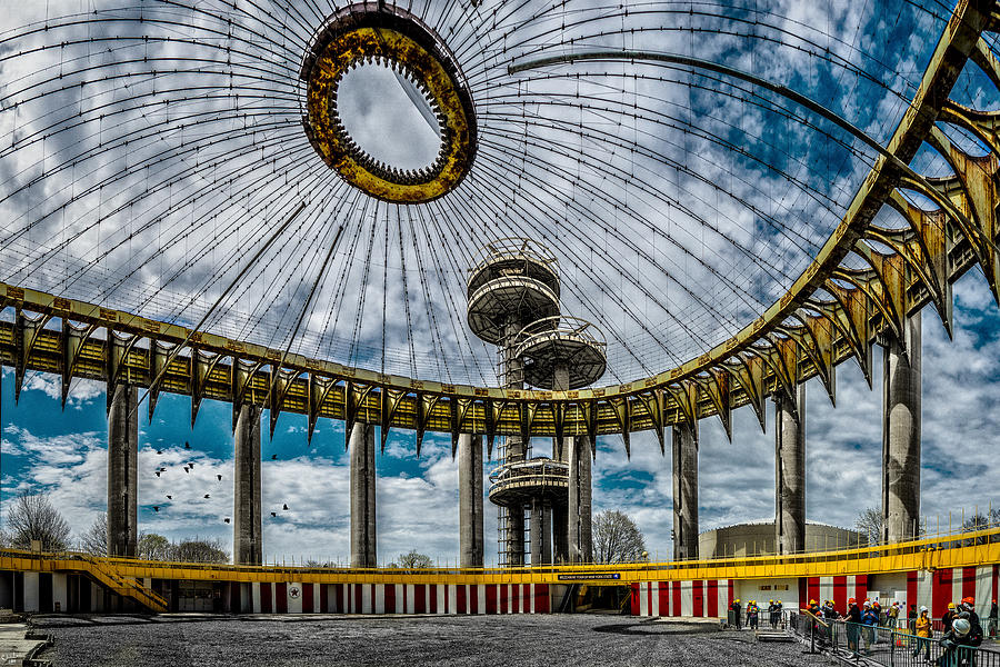 New York Photograph - The 1964 New York State Pavilion by Chris Lord