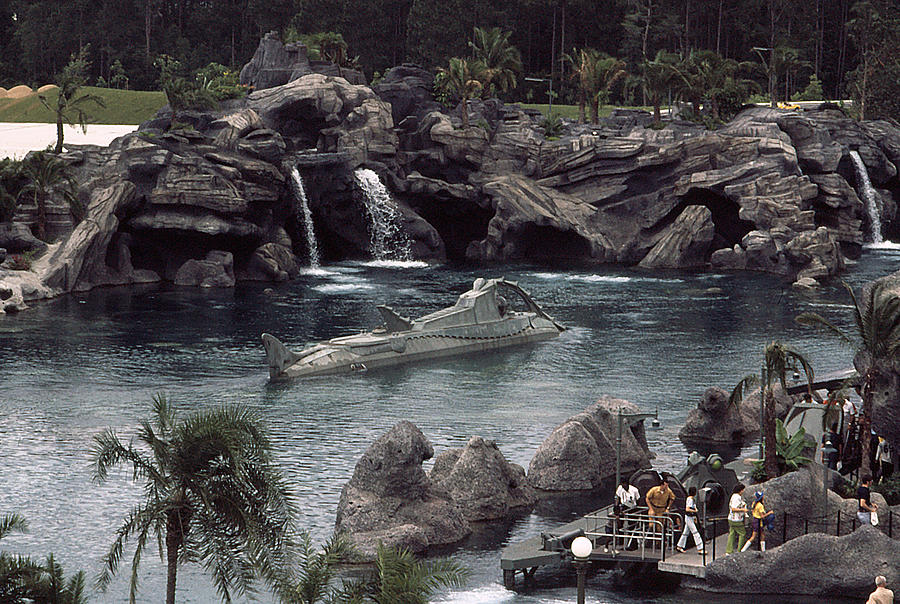 The 20000 Leagues Under The Sea Ride At Disney World Photograph By Jerry Berger