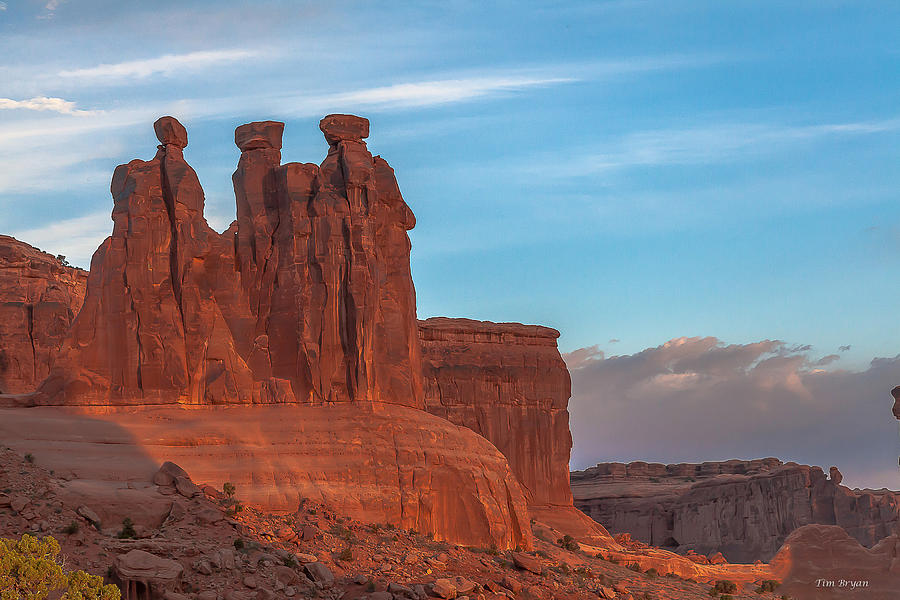 Landscape Photograph - The 3 Gossips  by Tim Bryan