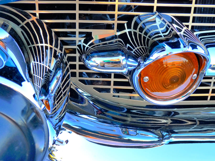 The 57 Chevy Grill Photograph by Susan Duda