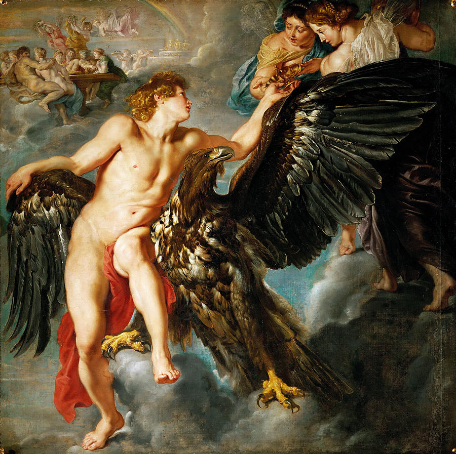 The Abduction of Ganymede Painting by Peter Paul Rubens