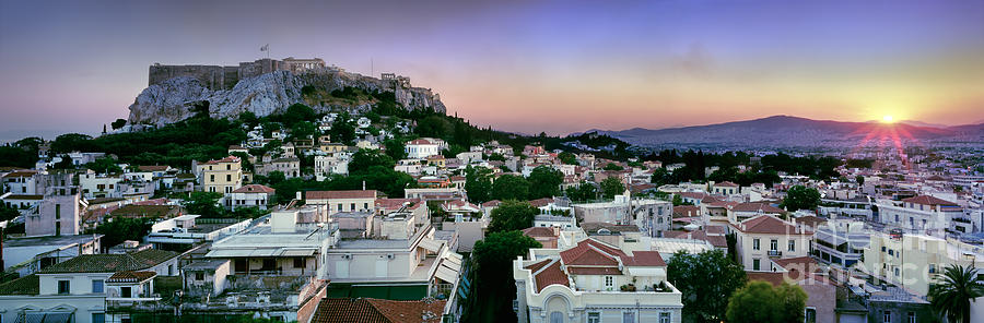 Greek Photograph - Athens by Rod McLean