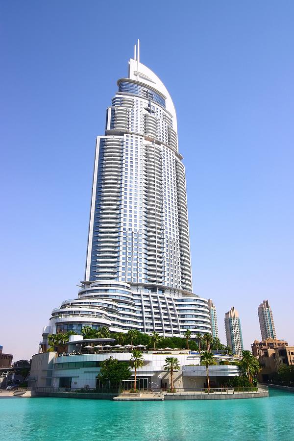 Architecture Photograph - The Address Downtown Dubai by FireFlux Studios