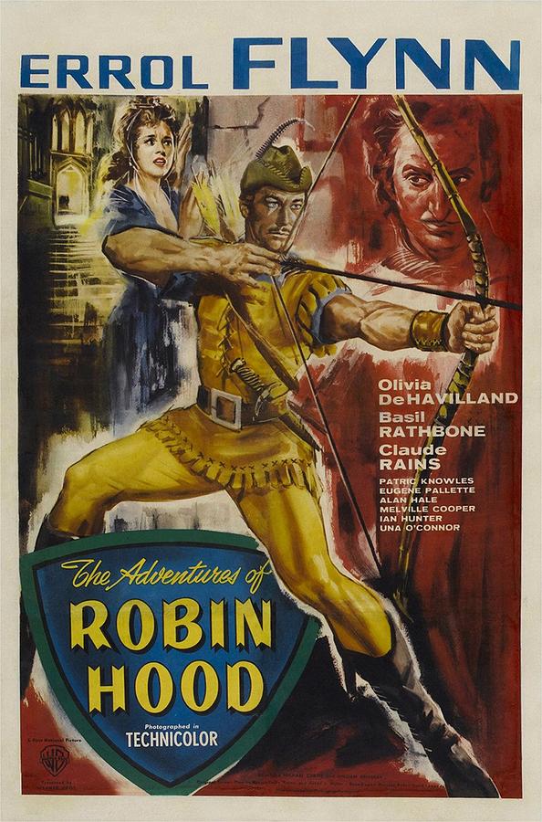 The Adventures of Robin Hood  Photograph by Movie Poster Prints