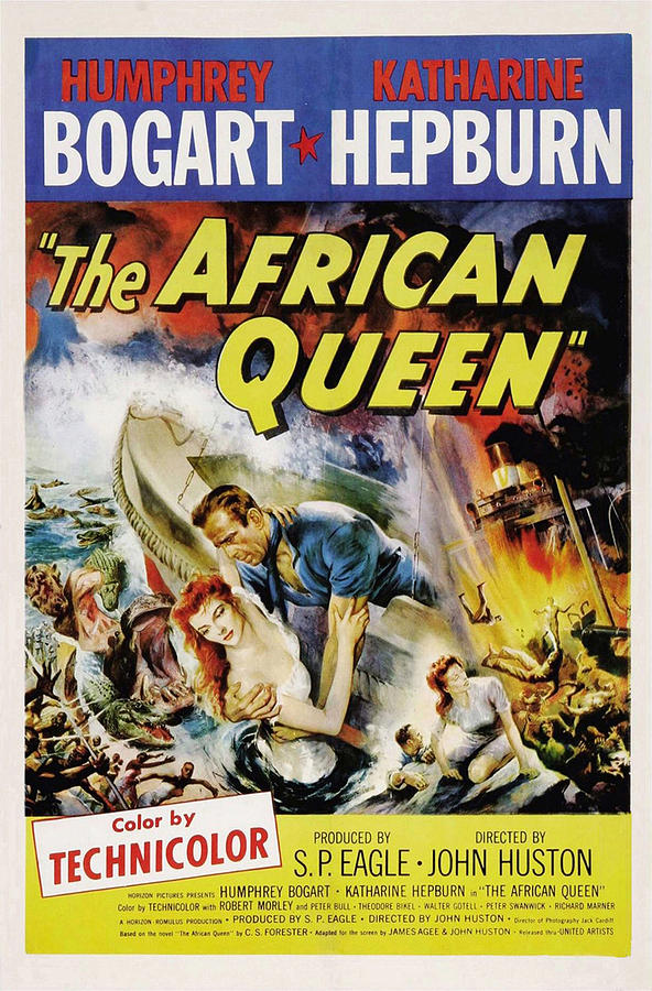 The African Queen  Photograph by Movie Poster Prints