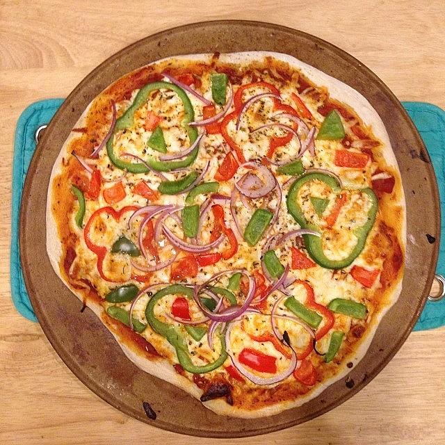 The After #homemadepizzanight Photograph by Kyle Weller