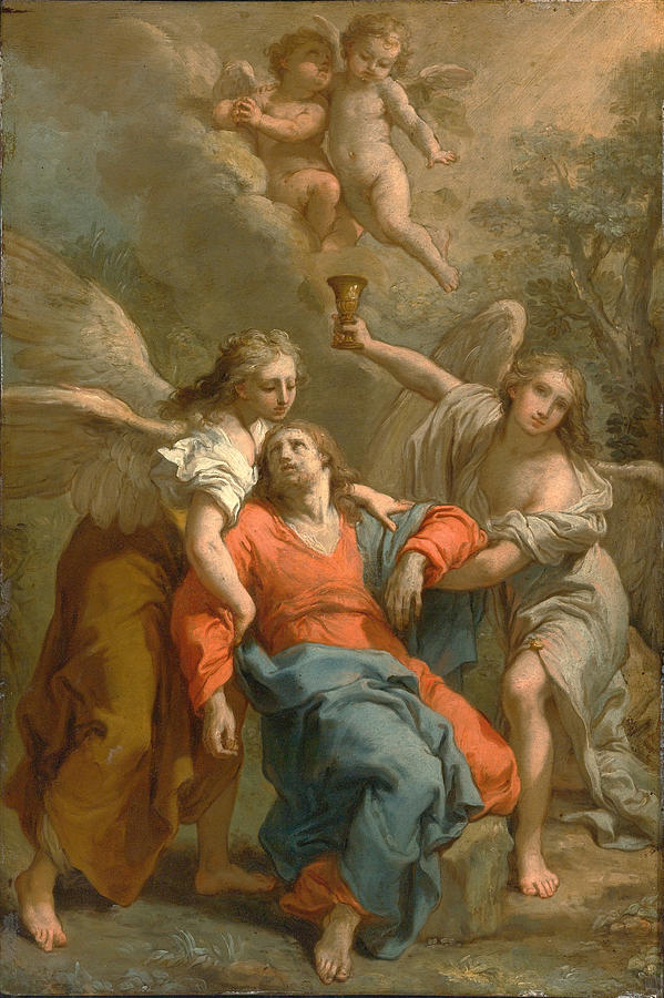 The Agony of Christ Painting by Gaetano Gandolfi