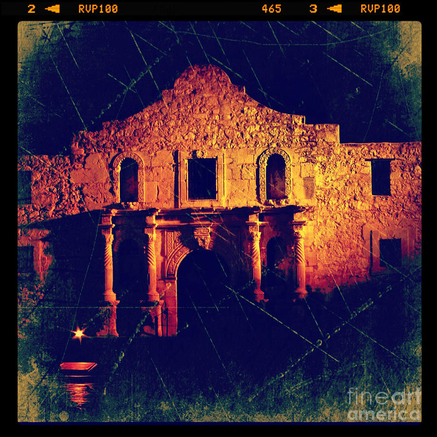 The Alamo Photograph by Jill Battaglia