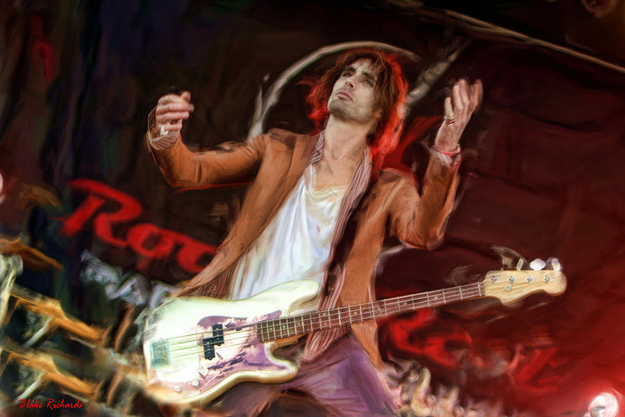 The All-American Rejects Tyson Jay Ritter Photograph by Blake Richards